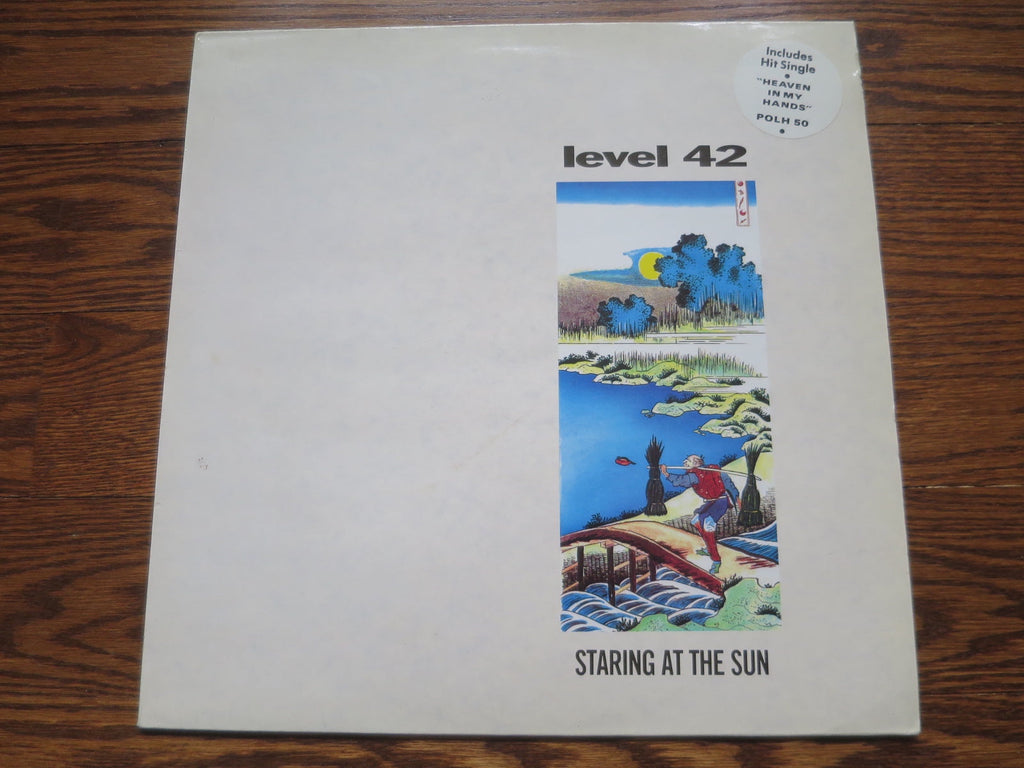 Level 42 - Staring At The Sun 3three - LP UK Vinyl Album Record Cover