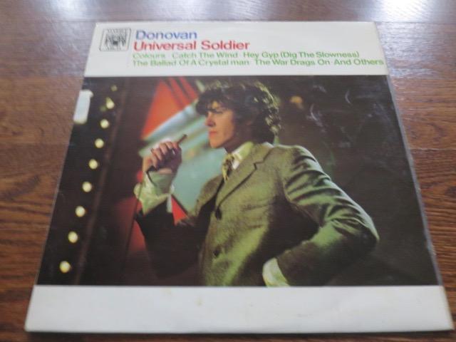 Donovan - Universal Soldier - LP UK Vinyl Album Record Cover