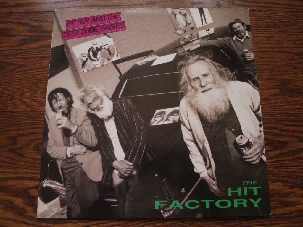 Peter and the Test Tube Babies - The $hit Factory - LP UK Vinyl Album Record Cover