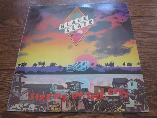 Black Slate - Sirens In The City - LP UK Vinyl Album Record Cover