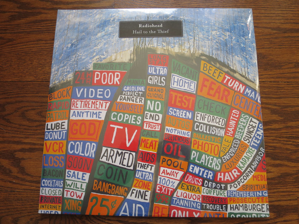 Radiohead - Hail To The Thief - LP UK Vinyl Album Record Cover