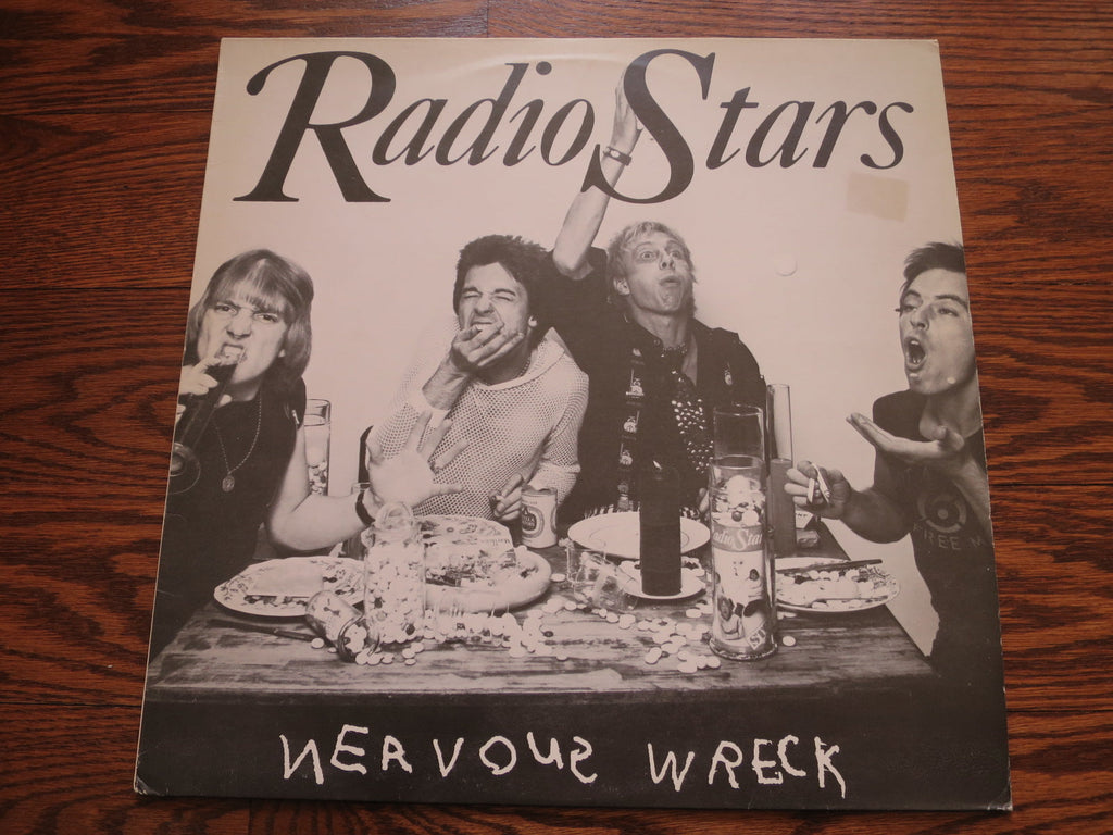 Radio Stars - Nervous Wreck - LP UK Vinyl Album Record Cover