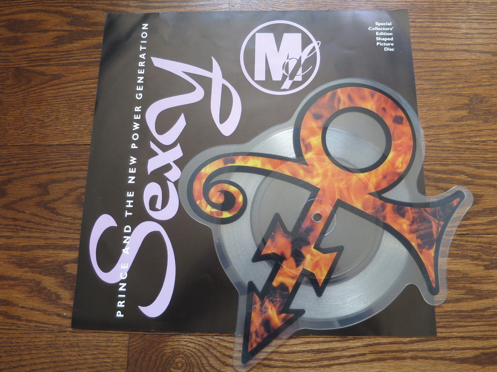 Prince - Sexy MF shaped picture disc 7" - LP UK Vinyl Album Record Cover