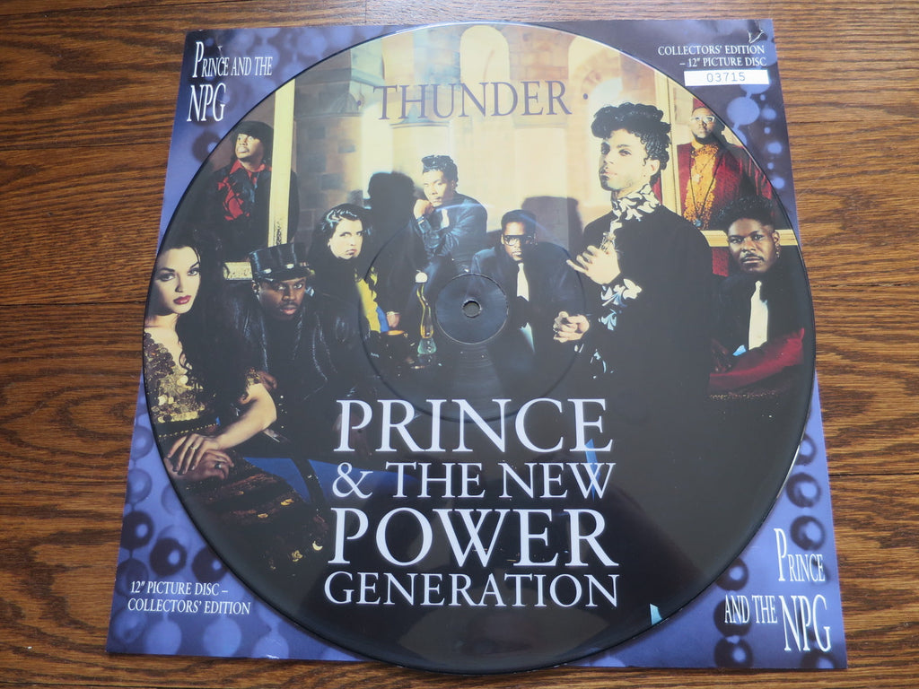 Prince - Thunder picture disc 12" 2two - LP UK Vinyl Album Record Cover