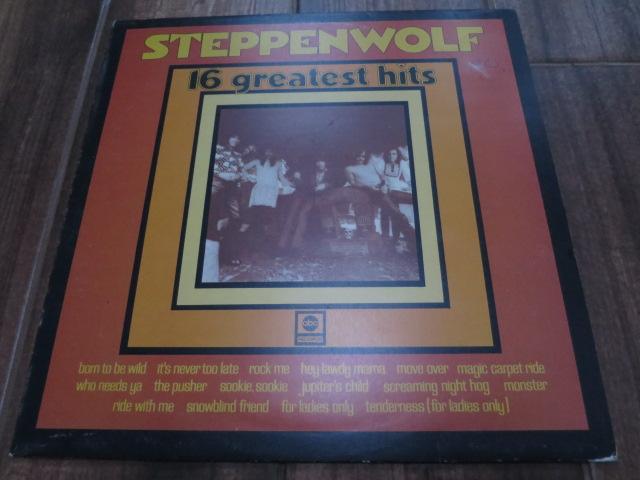 Steppenwolf - 16 Greatest Hits 2two - LP UK Vinyl Album Record Cover
