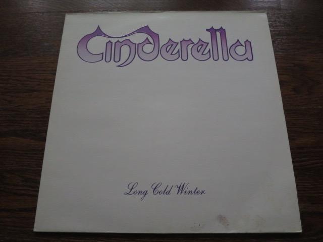 Cinderella - Long Cold Winter - LP UK Vinyl Album Record Cover