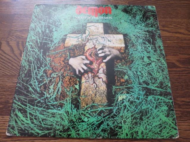 Demon - Night Of The Demon - LP UK Vinyl Album Record Cover