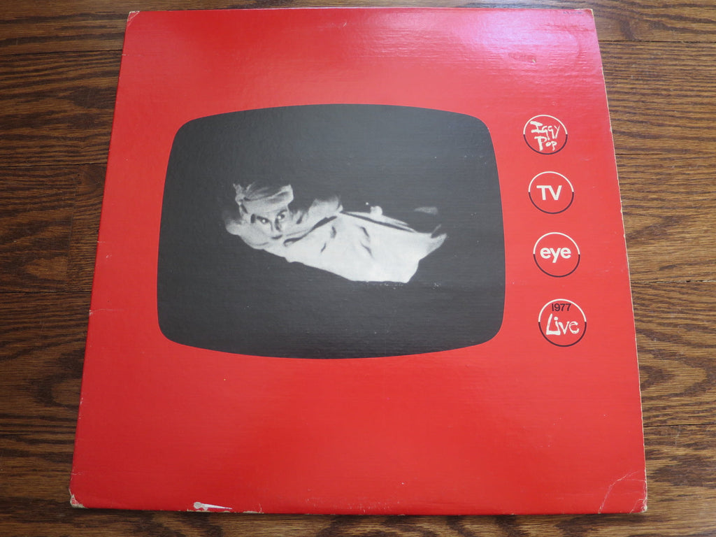 Iggy Pop - TV Eye 1977 Live - LP UK Vinyl Album Record Cover