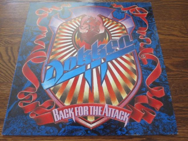Dokken - Back For The Attack - LP UK Vinyl Album Record Cover
