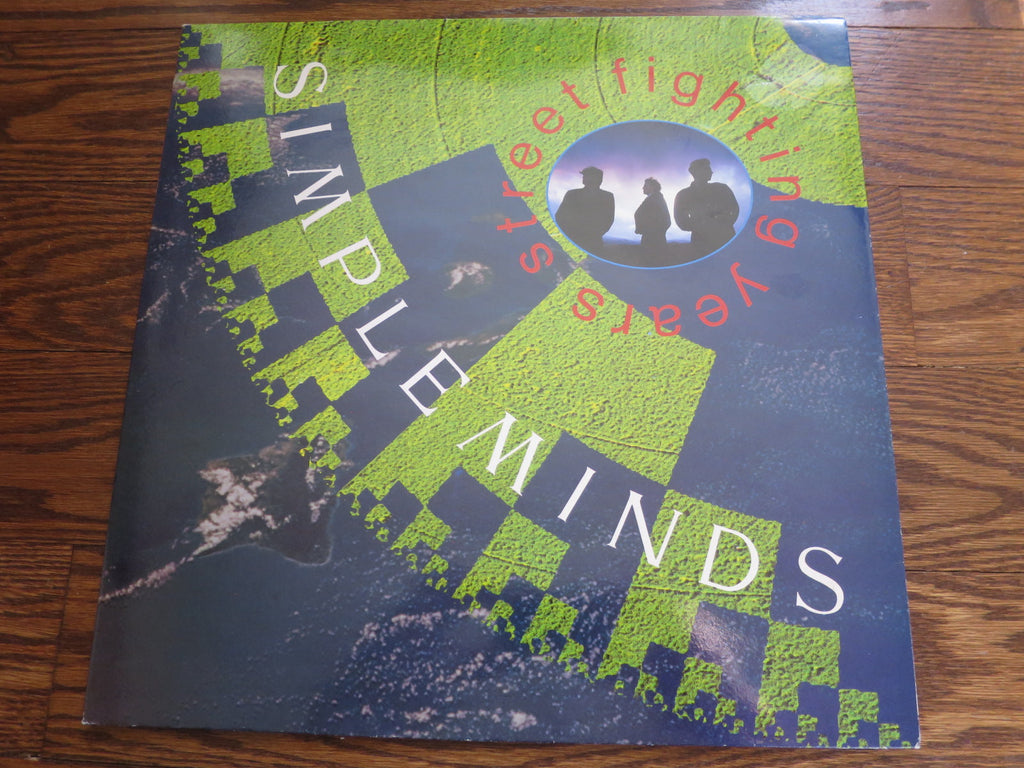 Simple Minds - Street Fighting Years 2two - LP UK Vinyl Album Record Cover