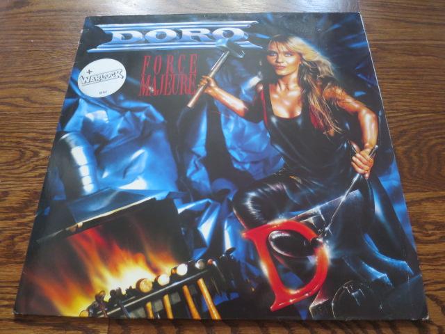Doro - Force Majeure - LP UK Vinyl Album Record Cover