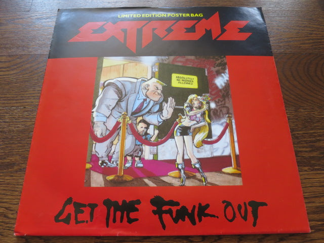 Extreme - Get The Funk Out - LP UK Vinyl Album Record Cover