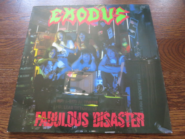 Exodus - Fabulous Disaster - LP UK Vinyl Album Record Cover